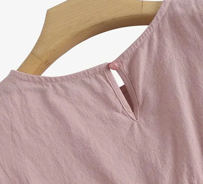 MiraMuze Muslim Tops Women Shirt Casual Loose